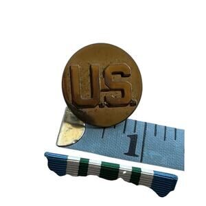 US pin & Bronze Joint service Medal